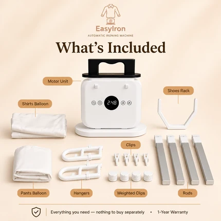 EasyIron™ Automatic Ironing & Drying Machine